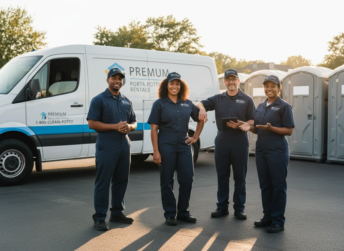 VIP Portable Toilets company in Nova, OH